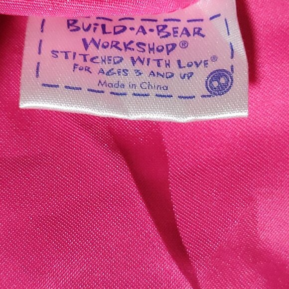 BAB Build A Bear Pink Shirt Sleep Dream Love Clothing Accessory Stuffed Animal - Picture 6 of 6